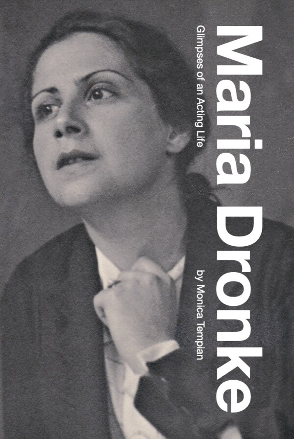 Maria Dronke: Glimpses of an Acting Life cover